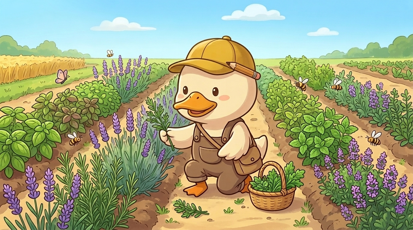 허브 정원의 비밀