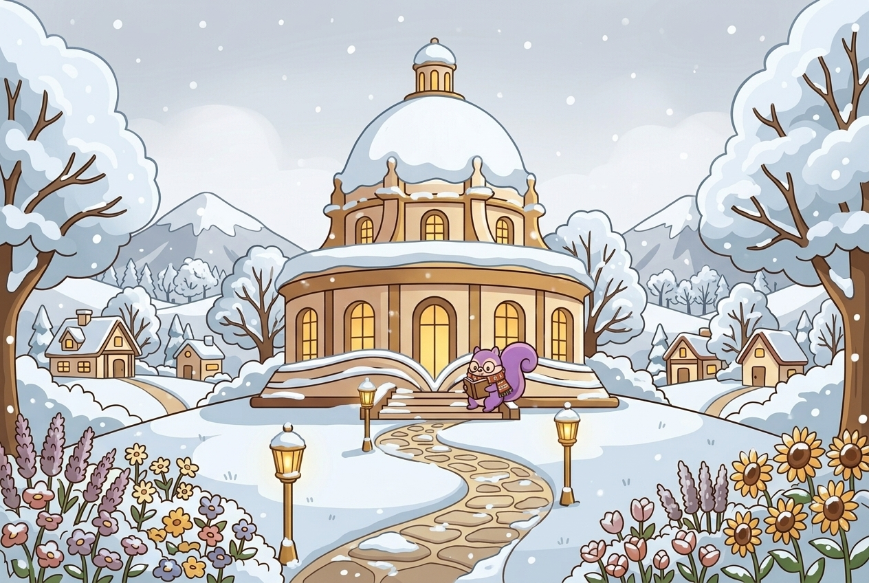 꼼꼼 도서관 — 겨울