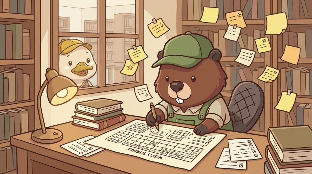 꼼버의 완벽한 계획표