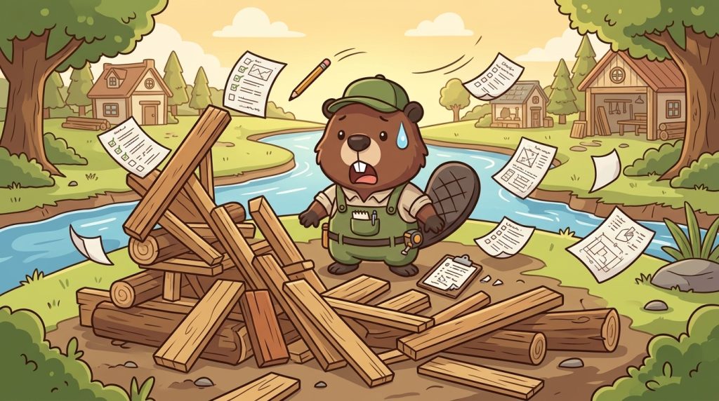 꼼버의 첫 번째 실수