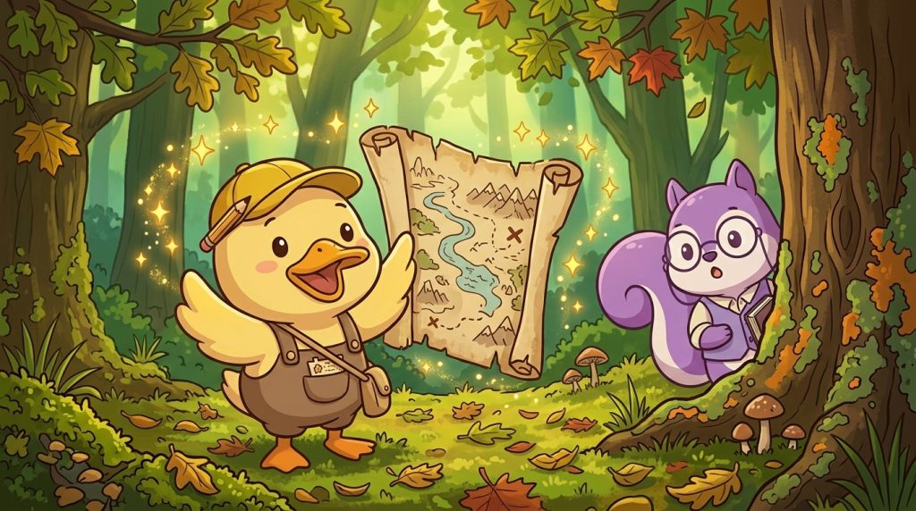 끄덕이의 보물지도